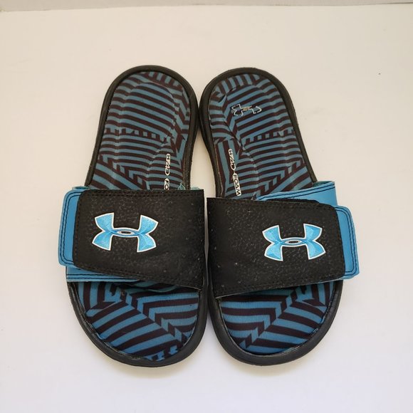 Boys Under Armour Slides - Picture 1 of 6